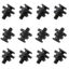 Picture of XZW- 3.5Inch Mechanical Hard Disk Shock Absorber Screws Hard Disk Drive Screws Shock Absorber Rubber Washer Kit (Black) 12 Sets