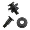 Picture of XZW- 3.5Inch Mechanical Hard Disk Shock Absorber Screws Hard Disk Drive Screws Shock Absorber Rubber Washer Kit (Black) 12 Sets