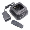 Picture of IFREQTECH NTN9858 Charger for Motorola XTS2500 XTS3000 XTS5000 MT2000 MTS2000 HT1000 GP900 GP1200 PR1500 WPLN4114AR NTN8923 NTN7144 with Belt Clip
