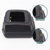 Picture of IFREQTECH NTN9858 Charger for Motorola XTS2500 XTS3000 XTS5000 MT2000 MTS2000 HT1000 GP900 GP1200 PR1500 WPLN4114AR NTN8923 NTN7144 with Belt Clip