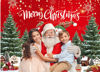 Picture of Dudaacvt 7x5ft Christmas Backdrop Christmas Backdrop Banner Party Winter New Year Xmas Eve Family Party Decoration Winter Snowman Backdrop