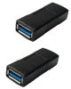 Picture of USB 3.0 Female to Female Extension Connector Adapter (2 Pack)