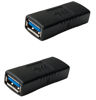 Picture of USB 3.0 Female to Female Extension Connector Adapter (2 Pack)