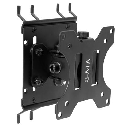 Picture of VIVO Articulating Single Monitor Pegboard Mount, Fits Screens up to 32 inches and Peg Boards up to 0.25 inches Thick with 1 inch Hole Spacing, Black, Mount-PB1