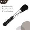 Picture of MECCANIXITY Computer Cleaning Brush Tools Soft Bristle with 4.7 Inch Plastic Handle for Keyboard, Camera Lens, Electronics, Home, Office, 4 Pack