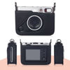 Picture of Phetium Protective Case Compatible with Fujifilm Instax Mini EVO Hybrid Instant Camera-PU Leather Bag with Adjustable Shoulder Strap (Black)