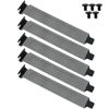 Picture of CHENJIN PCI Slot Cover 5PCS Black PCI Dust Filter Blanking Plates with 5PCS Screws Vented Slot Cover