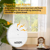 Picture of Glass Break Sensor 5 Pack, 125DB Loud Window Alarm Vibration Sensors, Burglar Intruder Entry Alert for Indoor Home Office Security