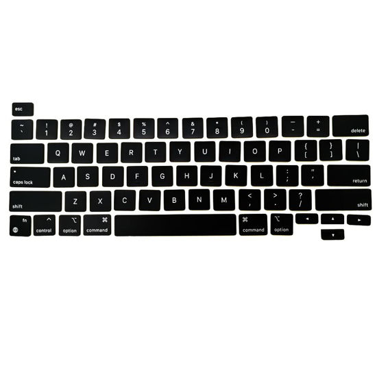 Picture of Keyboard Keycaps,Keycap Full Set of US Replacement for MacBook Pro Retina 16" A2141 2019 Year for 13" A2289 A2251 2020 Year