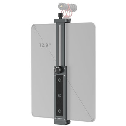 Picture of Leaplumin Tripod Mount Adapter for Ipad, Aluminum Tripod Mount Holder for Ipad 12.9,Tablet Tripod Mount with 1/4" Screw,Universal Tripod Mount for Ipad,Compatible with Ipad Pro 12.9/11-(6.5"-17.3")