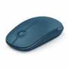 Picture of VssoPlor Wireless Mouse, 2.4G Slim Portable Computer Mice with Nano Receiver for Notebook, PC, Laptop, Computer (Sapphire Blue)