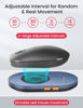 Picture of Vaydeer Ultra Slim Mouse Mover, Air 3 Mouse Jiggler with Adjustable Interval Timer, Undetectable & Noiseless, Simulates Realistic Movement, Driver-Free Shaker for Keeping The PC Active (Light Purple)