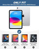 Picture of ZryXal New iPad 10th Generation Case 10.9 Inch 2022 with Pencil Holder, Smart iPad Case with Soft TPU Back [Support Auto Wake/Sleep] (Navy Blue)