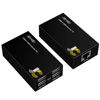 Picture of USB Extender Over Cat6/7 Up to165ft/50M, JCHICI 4 USB 2.0 Ports, Plug and Play, No Driver, POC, Keyboard and Mouse USB Over Ethernet
