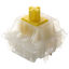 Picture of Gateron Milky Yellow Pro Switches Pre-lubed 5 Pin Linear Keyboard Switches for MX Mechanical Keyboard (110 Pcs, Yellow)