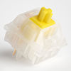 Picture of Gateron Milky Yellow Pro Switches Pre-lubed 5 Pin Linear Keyboard Switches for MX Mechanical Keyboard (110 Pcs, Yellow)