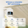 Picture of IMILAB EC6 Panorama 3.5K WiFi Plug-in Spotlight Camera: 180° Utra Widely View w/344° Rotatable Dual-Lens Security Camera Outdoor, 6MP Clarity Surveillance Cam, Motion Detection, Color Night Vision