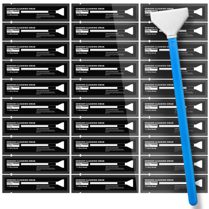 Picture of AAWipes Sensor Cleaning Swabs for Full Frame Sensor of DDR24 DSLR or SLR (30 Pack of 24mm) (HCS-24-30)