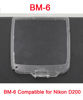 Picture of FANZR Screen Protective Cover Compatible for Nikon D200 Camera (BM-6), Transparent ABS Anti-Scratch Screen Protector (2 pack)