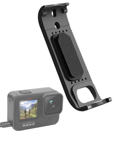 Picture of Pass Through Battery Door Cover with Type-C Charging Port, Replacement Side Door Battery Cover with Cooling Holes for Gopro, Repair Part Camera Accessories for Gopro 9/10/11/12