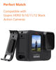 Picture of Pass Through Battery Door Cover with Type-C Charging Port, Replacement Side Door Battery Cover with Cooling Holes for Gopro, Repair Part Camera Accessories for Gopro 9/10/11/12
