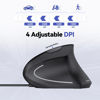 Picture of TECKNET Wired Mouse, 6400 DPI Ergonomic Mouse 6 Buttons Silent Mouse 4 Adjustable DPI Vertical Mouse Compatible with Windows/Chrome/Laptop/Computer