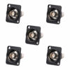 Picture of Toronce BNC D Series Panel-Mount Connector | D-BNC Pass-Through Connector (BNC_5Pack)