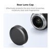 Picture of K&F Concept RF Mount Rear Lens Cap & Body Cap Cover & Hot Shoe Cover Kit, RF Lens Cap, RF Mount Back Cap, RF Cap for Canon EOS R50 R100 R10 R8 R7 R6 R6 II R5 R5C R3 RP