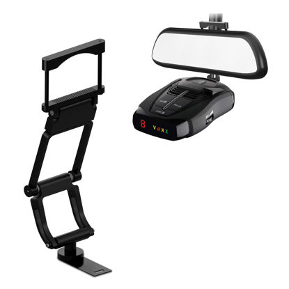 Picture of Rearview Mirror Radar Detector Mount,Aluminum Rearview Mirror Bracket,Radar Detector Rearview Mirror Stem Mount. (for Cobra Radar Detector)