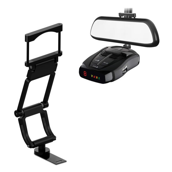 Picture of Rearview Mirror Radar Detector Mount,Aluminum Rearview Mirror Bracket,Radar Detector Rearview Mirror Stem Mount. (for Cobra Radar Detector)