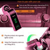 Picture of Bluetooth FM Transmitter for car,TIANSHILI handsfree Bluetooth Receiver Car Kit with Mic/TF Card/USB Drive/AUX Play for iPhone,iPad and Other Android Phones