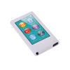 Picture of ColorYourLife Silicone Cases Skins Covers for New iPod Nano 8th Generation 7th Generation with Cleaning Wipe (Pearl White)