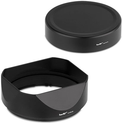 Picture of Haoge LH-RX1B Square Metal Bayonet Lens Hood Shade for Sony RX1 RX1R RX1RII rx1m2 and FE 35MM F2.8 55MM/F1.8 E Mount Lens