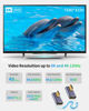 Picture of Duttek 8K 90 Degree HDMI Adapter, Left & Right Angle HDMI Adapter 48Gbps, UHD HDMI 2.1 Male to Female Extender Connector with 8K@60Hz, 4K@120Hz, for HDTVs, PC, Laptop (2 Pack)