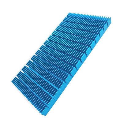 Picture of YVSPTIK Aluminum Heat Sink Heatsink Module Cooler Fin Heat Radiator Board Cooling for Amplifier Transistor Semiconductor Devices Blue Tone 150mm (L) x 74mm (W) x10mm (H)