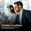Picture of Wireless Headset with Mic for Work,Bluetooth Headphone with Noise Cancelling Microphone,2.4G USB Dongle & Mic Mute for Laptop/Computer/Cell Phones/Office/Remote Work/Call Center/Zoom/Teams/Skype