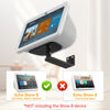 Picture of Laivli Wall Mount for Echo Show 8 (3rd Gen), Aluminum Show 8 Stand with Strong Magnetic, Tilt Forward-Backward and Swivel Horizontal for Viewing, Smart Display Stand for Show 8 3rd Generation (Black)
