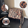 Picture of CAIYOULE Protective Case for Fujifilm Instax Mini EVO Digital Hybrid Camera Protective PU Leather Bag Accessories with Adjustable Strap ，No Camera，Leopard Brown