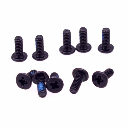 Picture of 10-Pack M2x5mm Black Mounting Screw Bottom Case Screws Replacement for Dell Inspiron 7000 5577 5576 7557 7559 Latitude XPS Precision Vostro