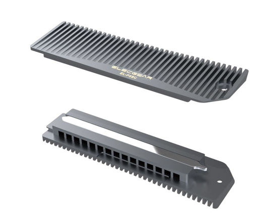 Picture of ElecGear PS5 Slim NVMe SSD Heatsink, P5SC Heat Pipe + Aluminum Cooler Works with PlayStation 5 CUH-2000 Internal PCIe M.2 NVMe 4.0 Gen4 SSD, Thermal Pads and Re-Designed SSD Mounting Post Kit