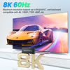 Picture of 8K60Hz HDMI KVM Switch 2 Monitors 2 Computers, 4K120Hz USB 3.0 Dual Monitor HDMI KVM Switcher 2 in 2 Out for 2 PC Share Two Monitors and Keyboard Mouse Printers and More