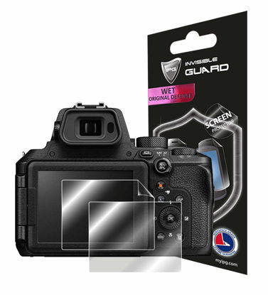 Picture of IPG For Nikon COOLPIX P950 Digital Camera Screen Protector (2 Units) Invisible Screen Guard - HD Quality/Self-Healing/Bubble -Free for P950