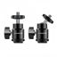 Picture of Lanxire Camera Hot Shoe Mount with 1/4" Screw and Ball Head Adapter - Compatible with Camera, Camcorder, Smartphone, Action Camera, LED Lights, Microphone - 2 Pack