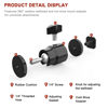 Picture of Lanxire Camera Hot Shoe Mount with 1/4" Screw and Ball Head Adapter - Compatible with Camera, Camcorder, Smartphone, Action Camera, LED Lights, Microphone - 2 Pack