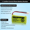 Picture of VANBOW BT18433/BT28433 2.4V 800mAh Ni-MH Cordless Phone Battery, Also Compatible with AT&T BT184342/BT284342 BT8300 BT1011 BT1018 BT1022 BT1031 2SN-AAA55H-S-J1 CS6120 CS6209 CL80109 EL52419 (Pack 4)