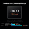 Picture of PGYTECH Createmate CFexpress Type B Card Reader Case USB 3.2 Gen 2 10Gbps SD Card Reader for Photographers