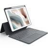 Picture of CHESONA Rugged Keyboard Case for iPad 9th 2022/8th/7th Generation, Magnetic Detachable Case, Premium Trackpad, 15°-180° Adjustable Stand, Portrait/Landscape Backlit Keyboard for iPad 10.2-inch, Gray