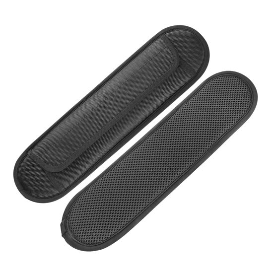Picture of FIEIL 2 Pack Extra Thick Shoulder Strap Pad, Universal Replacement Shoulder Pad, for Shoulder Bags, Guitar Strap, Detachable Shoulder Strap Pad Pads Help Relieve Shoulder Pain(Sandwich Mesh)