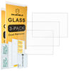 Picture of Mr.Shield [3-Pack] Screen Protector For Olympus OM-D E-M1 MARK II/MARK III PEN-F E-P5 E-PL8 E-PL7 E-PL9 Camera [Tempered Glass] [Japan Glass with 9H Hardness] Screen Protector