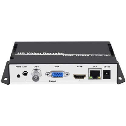 Picture of URayCoder H.265 H.264 IP Video Decoder HDMI VGA CVBS Video Audio Streaming Decoder RTMP HLS RTSP UDP SRT Decoder H.265 H.264 for Decoding Video Encoder and IP Camera etc